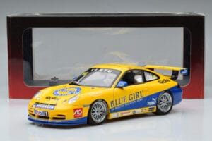 Porsche 911 996 GT3 Cup #88 Macau Winner 2005 AUTOart 1:18 80574 Метал — снимка 7 от 7