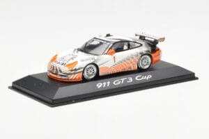 Porsche 911 996 GT3 Cup #1 Mobil 1 VIP Car Minichamps 1:43 WAP02012115 Метал — снимка 2 от 4