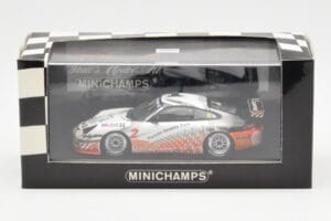 Porsche 911 996 GT3 Cup Mobil 1 #2 V. Ickx Carrera Cup 2004 Minichamps 1:43 403046282 Метал — снимка 4 от 4