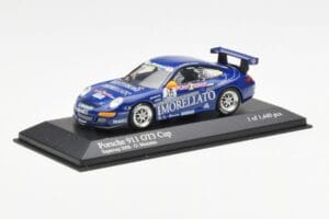 Porsche 911 996 GT3 Cup Team Morellato #16 O. Maximin Porsche Supercup 2006 Minichamps 1:43 400066416 Метал — снимка 2 от 4