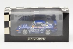 Porsche 911 996 GT3 Cup Team Morellato #16 O. Maximin Porsche Supercup 2006 Minichamps 1:43 400066416 Метал — снимка 4 от 4
