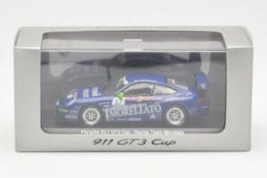 Porsche 911 996 GT3 Cup #17 R. Westbrook Team Morellato Porsche Michelin Supercup 2006 Minichamps 1:43 PORSCHE-265645 Метал — снимка 4 от 4
