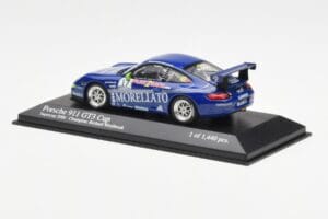 Porsche 911 996 GT3 Cup Team Morellato #17 R. Westbrook Porsche Supercup Champion 2006 Minichamps 1:43 400066417 Метал — снимка 3 от 4