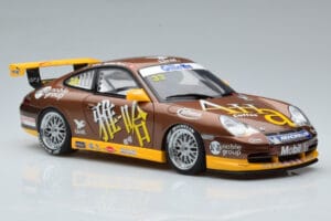 Porsche 911 996 GT3 Cup M. Marsh Carrera Cup Asia Winner 2004 AUTOart 1:18 80489 Метал — снимка 5 от 7