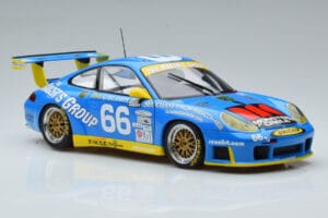 Porsche 911 996 GT3 R #6 24 Hours of Daytona GT Class Winner 2002 AUTOart 1:18 80273 Метал — снимка 5 от 7
