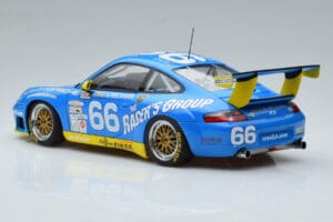 Porsche 911 996 GT3 R #6 24 Hours of Daytona GT Class Winner 2002 AUTOart 1:18 80273 Метал — снимка 6 от 7