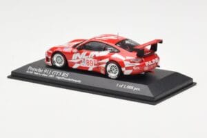 Porsche 911 996 GT3 RS Inline #89 B. Frisselle / D. Negri / S. Pumpelly ALMS Petit Le Mans 2003 Minichamps 1:43 400036989 Мет — снимка 3 от 4