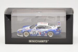 Porsche 911 996 GT3 RS #75 Khan / Sugden / Smith 24 Hours of Le Mans 2004 Minichamps 1:43 400046975 Метал — снимка 4 от 4