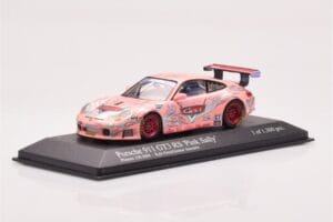 Porsche 911 996 GT3 RS Pink Sally #45 Petty / Jeanette Phoenix 250 2004 Minichamps 1:43 400046945 Метал — снимка 2 от 4