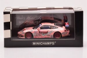 Porsche 911 996 GT3 RS Pink Sally #45 Petty / Jeanette Phoenix 250 2004 Minichamps 1:43 400046945 Метал — снимка 4 от 4
