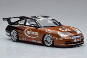Porsche 911 996 GT3 R #2 S. Miau Carrera Cup Asia 2004 AUTOart 1:18 80488 Метал — снимка 5 от 7
