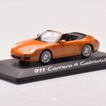 Porsche 911 997 Carrera 4 Кабриолет Оранжев Металик Minichamps 1:43 - image 2 of 4