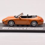 Porsche 911 997 Carrera 4 Кабриолет Оранжев Металик Minichamps 1:43