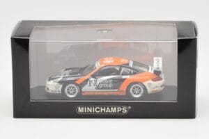 Porsche 911 997 GT3 Cup Noble Group #9 R. Meins Carrera Cup Asia Macau 2007 Minichamps 1:43 400076419 Метал — снимка 4 от 4