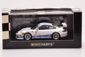 Porsche 911 997 GT3 Cup Porsche Carrera Cup #3 R. Westbrook 2007 Minichamps 1:43 400076483 Метал — снимка 4 от 4