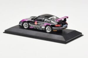 Porsche 911 997 GT3 Cup Swissvax #30 K. Sasaki Carrera Cup Asia Macau 2007 Minichamps 1:43 400076430 Метал — снимка 3 от 4