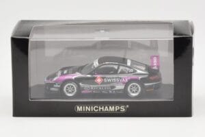 Porsche 911 997 GT3 Cup Swissvax #30 K. Sasaki Carrera Cup Asia Macau 2007 Minichamps 1:43 400076430 Метал — снимка 4 от 4