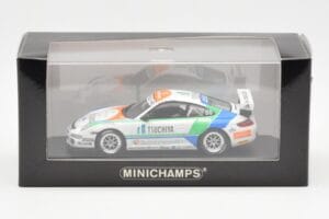 Porsche 911 997 GT3 Cup Tsuchiya #80 K. Sawa Carrera Cup Asia Macau 2007 Minichamps 1:43 400076480 Метал — снимка 4 от 4