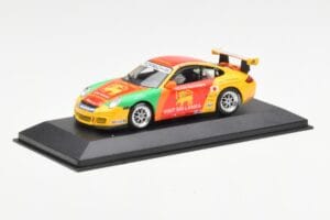 Porsche 911 997 GT3 Cup Visit Sri Lanka #6 D. Malagamuwa Carrera Cup Asia Macau 2007 Minichamps 1:43 400076406 Метал — снимка 2 от 4