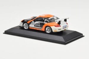 Porsche 911 997 GT3 Cup Noble Group #6 D. Watts Carrera Cup GB 2009 Minichamps 1:43 400076409 Метал — снимка 3 от 4