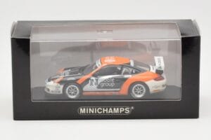 Porsche 911 997 GT3 Cup Noble Group #6 D. Watts Carrera Cup GB 2009 Minichamps 1:43 400076409 Метал — снимка 4 от 4