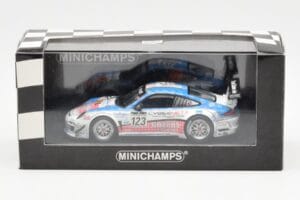 Porsche 911 997 GT3 R Cybernet #123 Fumal / Thiry / Rosenlad / Lefort 24 Hours of Spa 2011 Minichamps 1:43 400118923 Метал — снимка 4 от 4