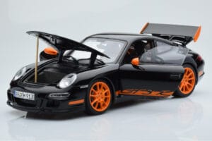 Porsche 911 997 GT3 RS Черен AUTOart 1:18 WAP02112017 Метал — снимка 2 от 8