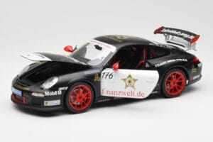 Porsche 911 997 GT3 RS #176 Team Ring Police VLN 2011 Norev 1:18 187570 Метал — снимка 2 от 8