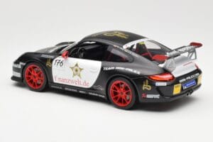 Porsche 911 997 GT3 RS #176 Team Ring Police VLN 2011 Norev 1:18 187570 Метал — снимка 7 от 8