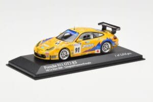 Porsche 911 997 GT3 RS T2M #91 Yamagishi / Fournoux / Konopka 24 Hours of Le Mans 2006 Minichamps 1:43 400066991 Метал — снимка 2 от 4