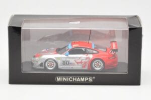 Porsche 911 997 GT3 RSR Flying Lizard #80 S. Neiman / J. Bergmeister / J. van Overbeek 24 Hours of Le Mans 2008 Minichamps 1: — снимка 4 от 4