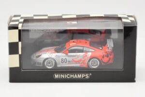 Porsche 911 997 GT3 RSR Flying Lizard #80 S. Neiman / P. Long / J. Van Overbeek 24 Hours of Le Mans 2006 Minichamps 1:43 4000 — снимка 4 от 4