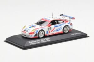 Porsche 911 997 GT3 RSR Matmut #76 P. Narac / R. Lietz / P. Long 24 Hours of Le Mans 2007 Minichamps 1:43 400076776 Метал — снимка 2 от 4