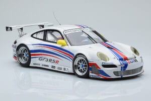 Porsche 911 997 GT3 RSR #1 Presentation Car 2007 AUTOart 1:18 WAP02100618 Метал — снимка 6 от 8