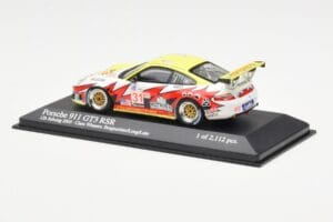 Porsche 911 997 GT3 RSR #31 J. Bergmeister / P. Long / L. Luhr 12 Hours of Sebring Class Winners 2005 Minichamps 1:43 4000564 — снимка 3 от 4