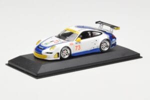 Porsche 911 997 GT3 RSR Tafel Racing #73 J. Tafel / J. Farnbacher 12 Hours of Sebring 2010 Minichamps 1:43 400076473 Метал — снимка 2 от 4