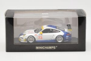 Porsche 911 997 GT3 RSR Tafel Racing #73 J. Tafel / J. Farnbacher 12 Hours of Sebring 2010 Minichamps 1:43 400076473 Метал — снимка 4 от 4