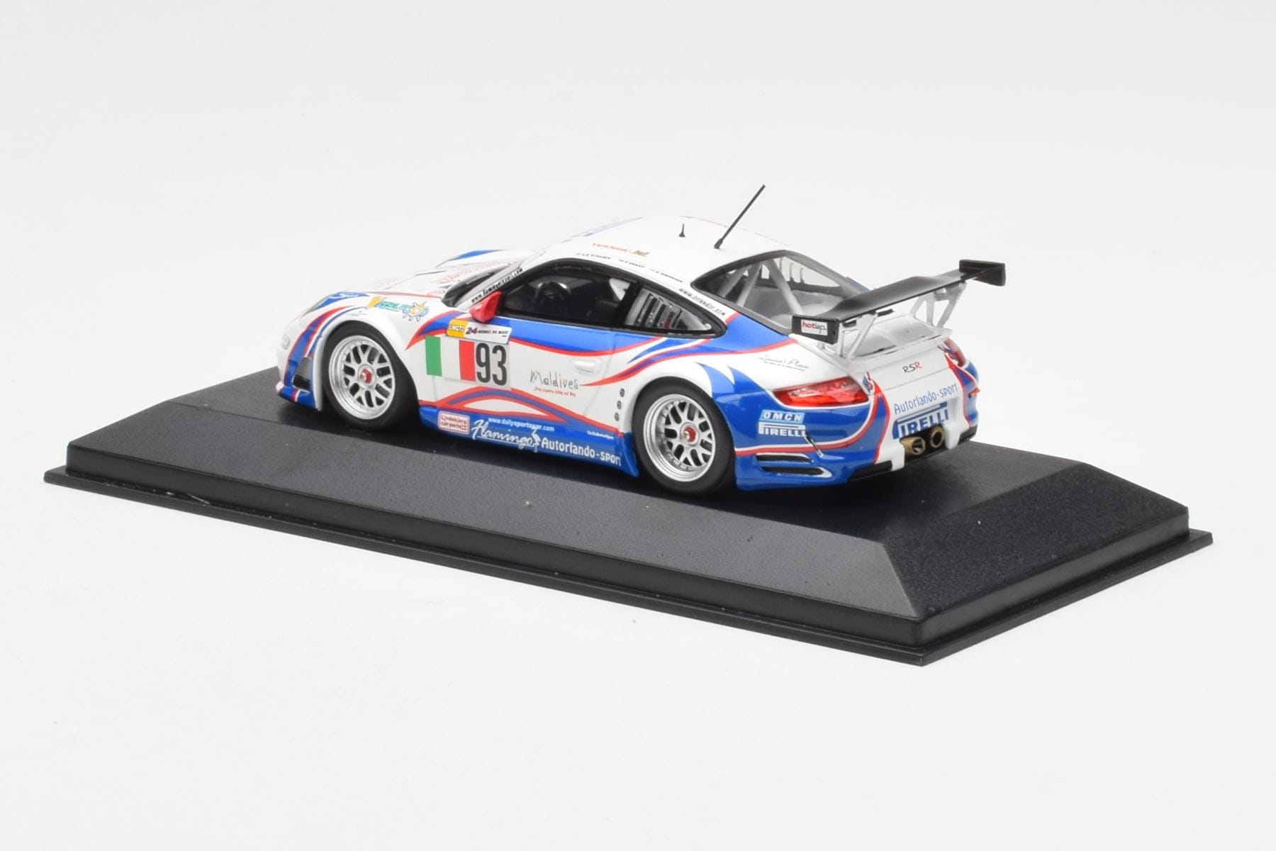 Porsche 911 997 GT3 RSR #93 Nielsen / C. Ehret / A. Simonsen 24 Hours of Le Mans 2007 Minichamps 1:43 400076793 Метал — снимка 3 от 4