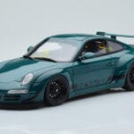 Porsche 911 997 RWB Syunkashuto Зелен GT Spirit 1:18