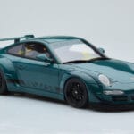 Porsche 911 997 RWB Syunkashuto Зелен GT Spirit 1:18 - image 4 of 6