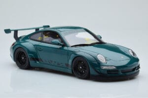 Porsche 911 997 RWB Syunkashuto Зелен GT Spirit 1:18 GT896 Смола — снимка 4 от 6