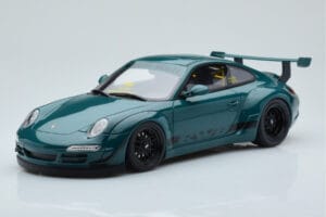 Porsche 911 997 RWB Syunkashuto Зелен GT Spirit 1:18