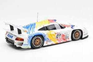 Porsche 911 GT1 #1 A. McNish / R. Sullivan / U. Alzen Rohr Motorsport Daytona 24 Hours 1998 UT Models 1:18 39611 Метал — снимка 2 от 6