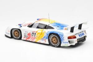 Porsche 911 GT1 #1 A. McNish / R. Sullivan / U. Alzen Rohr Motorsport Daytona 24 Hours 1998 UT Models 1:18 39611 Метал — снимка 5 от 6