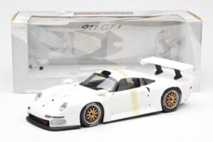 Porsche 911 GT1 Бял UT Models 1:18 180966699 Метал — снимка 6 от 6