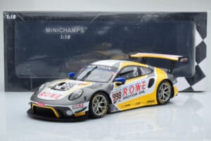 Porsche 911 GT3 R Rowe Racing #998 F. Makowiecki / A. Pilet / N. Tandy 2nd Place 24 Hours of Spa-Francorchamps 2019 Minichamp — снимка 6 от 6