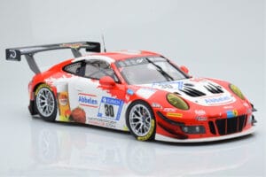 Porsche 911 GT3 R Frikadelli Racing Team #30 M. Muller / M. Arnold / F. Henzler / M. Campbell 24 Hours of Nurburgring 2018 Mi — снимка 4 от 6