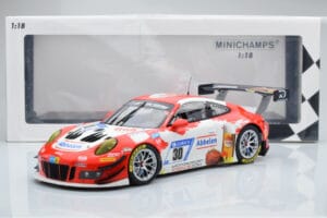 Porsche 911 GT3 R Frikadelli Racing Team #30 M. Muller / M. Arnold / F. Henzler / M. Campbell 24 Hours of Nurburgring 2018 Mi — снимка 6 от 6
