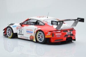 Porsche 911 GT3 R Frikadelli Racing Team #31 M. Arnold / I. Fernandez Winners VLN Round 3 2018 Minichamps 1:18 153186991 Мета — снимка 5 от 6