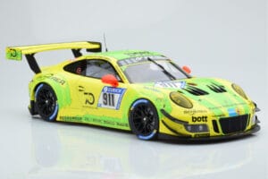 Porsche 911 GT3 R Manthey Racing #911 F. Scherer / K. Estre / R. Dumas / L. Vanthoor / E. Bamber 24 Hours of Nurburgring 2018 — снимка 4 от 6